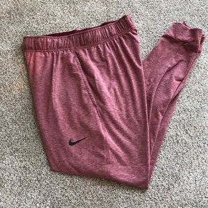 Nike yoga pants pink  small